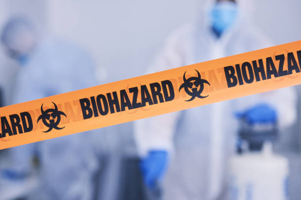 Professional Biohazard technician working in Upland, NE